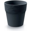 Prosperplast FURU Kvetináč 17,5cm, antracit DFA175