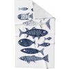 Takoy Rýchloschnúci uterák 50x90 rybky z hlbín-HT-01003 | 50 x 90 cm