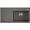 Blanco Etagon XL 6 S - Silgranitový drez, 100x51 cm, s pojazdmi, InFino, sivá vulkán 528095