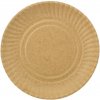 OBALOVO Papierový tanier hnedý kraft 24 cm