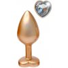 Gleaming Love Pearl gold análny kolík M
