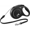 Voditko Flexi Classic New lanko M 8m cierne