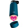 Pipedream PDX Plus Fuck Flask Private Pleaser Discreet Stroker Blue Bottle Light