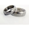 Snubní prsteny kovaná nerezová ocel damasteel DA-1009 (Snubní prsteny kovaná nerezová ocel damasteel DA-1009)