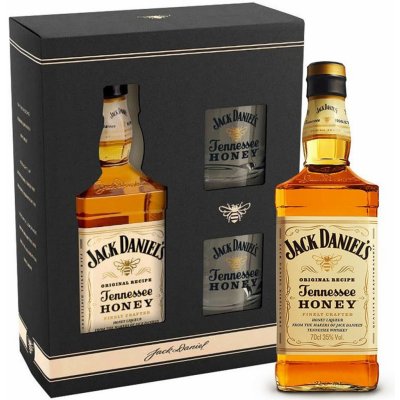 Jack Daniel´s Honey 35% 0,7 l (darčekové balenie 2 poháre)