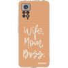 Picasee silikonový průhledný obal pro Xiaomi Redmi Note 11S 4G - Boss Mama