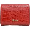 Dámska kožená peňaženka Peterson PTN CR-445 červená 12 x 9,5 x 2,8 cm