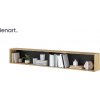 Dig-net nábytok Polica Lenart BED CONCEPT BC-30 | dub artisan / čierna