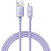 Baseus CAJY000405 Crystal Shine Series Dátový Kábel USB - USB-C 100W 1,2m Purple