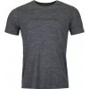 Ortovox 150 Cool Brand T-shirt Men's Black Steel Blend