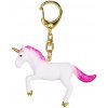 Mojo Klíčenka Jednorožec ve skoku neonově růžový