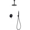 Imex TIVOLI podomietkový sprchový set čierna matná GPT039/NG