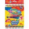 Kredki ołówkowe Colorino dwustronne trójkątne Jumbo 12 sztuk/24 kolory
