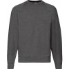 Fruit of the Loom Klasický raglánový pot 62-216-0 Dark Heather Grey