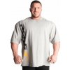 Gasp IRON TEE GREY MELANGE/BLACK – tričko Gasp svetlo šedé Velikost: XL