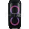 Párty reproduktor bluetooth s mikrofónom a RGB 35W VT-6215-2 (V-TAC)