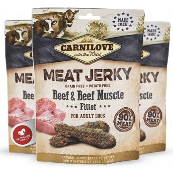 Carnilove Jerky Beef with Beef Muscle Fillet 100 g