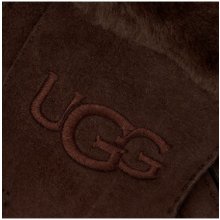 Ugg dámske rukavice W Sheepskin Embroider Glove 20931 bordová