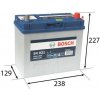 BOSCH S4 45Ah Autobatéria 12V , 330A , 0 092 S40 210