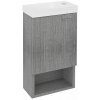 SAPHO LATUS XI umývadlová skrinka 30x53x16,5cm, dub strieborný LT711-1111