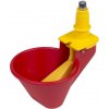 Napájačka misková pre hydinu červeno/žltá