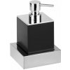 Sapho X-STEEL dávkovač mydla na postavenie 200ml, čierna mat XS104B