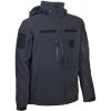 Bunda nepremokavá GURKHA TACTICAL Bravo Softshell s kapucňou - čierna