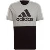 adidas Essentials Colorblock Single Jersey Tee M HE4334 (190519) Black M