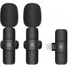 Bezdrôtový klopový mikrofón PULUZ PU3150B Lightning pre iPhone a iPad
