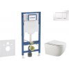 Geberit Duofix - Set predstenovej inštalácie, klozetu Gaia a dosky softclose, tlačidlo Sigma30, biela/chróm SANI11CA3123B