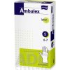 Ambulex rukavice LATEX veľ. S, nesterilné, pudrované 1x100 ks