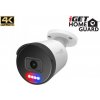 iGET HOMEGUARD HGNHK938CAM - IP PoE kamera s 4K rozlišením, obousměrným zvukem, LED světlem