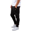 Alpha Industries Pánske Tepláky Basic Jogger SL Foil Print Čierna M