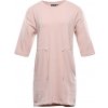 Dámske bavlnené šaty ALPINE PRO MOLEDA 2 svetlo ružová L BIG