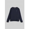 MIKINA GANT SHIELD C-NECK EVENING BLUE