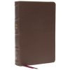 Kjv, Personal Size Large Print Single-Column Reference Bible, Genuine Leather, Brown, Red Letter, Comfort Print: Holy Bible, King James Version (Thomas Nelson)