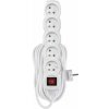 EMOS Predlzovaci kabel 16A (5zás. + vypínač) 10M P1510R