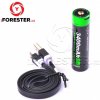 NexTorch Dobíjacie batérie 18650 USB, Li-Ion, 3,6 V, 3400 mAh