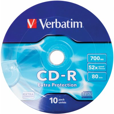 Verbatim CD-R 700MB 52x, 10ks