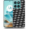 Picasee silikónový čierny obal pre Motorola Edge 60 5G - Separ - White On Black 2