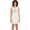 Šaty Volcom FA Mickey Mason Dress dirty white L 25/26 - Odosielame do 24 hodín