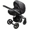 Pláštenka na kočík s reflexným prvkom New Baby Basic čierna