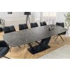 Luxd Rozťahovací keramický stôl Vallerina 180-220-260 cm grafit