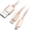 Akasa AK-CBUB42-12GL USB 2.0 typ A na typ C a typ B