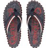 Žabky Gumbies Cairns Red Veľkosť topánok (EU): 40 / Farba: sivá/červená