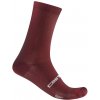 Castelli Espresso 18, Deep bordeaux Veľkosť: 36 - 39 Funkčné letné cyklistické ponožky, ako doplnok k espresso šatníku