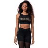 Dámsky top Nebbia Intense Gold Mesh Mini Top 830 black S