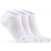 Ponožky Craft Core Dry Footies 3-Pack White 46-48