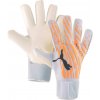 Pánske brankárske rukavice Puma ULTRA GRIP 1 HYBRID PRO oranžová,sivá,čierna