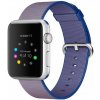 AppleKing tkaný nylonový remienok pre Apple Watch 42mm / 41mm / 40mm / 38mm - kráľovsky modrý - možnosť vrátiť tovar ZADARMO do 30tich dní